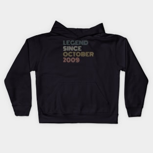 Legend Since October 2009 Kids Hoodie